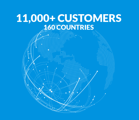 11k customers worldwide